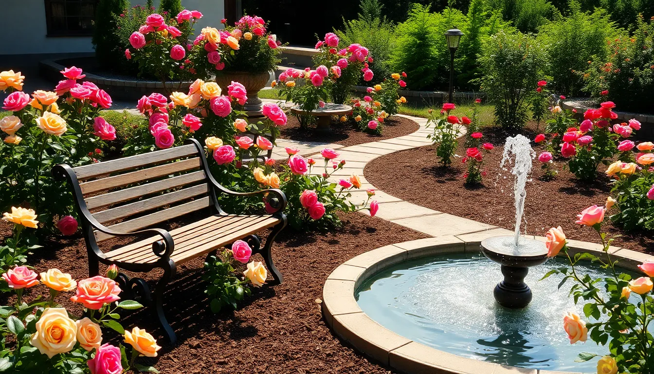 27 Stunning Rose Garden Ideas to Transform Your Backyard Into a Blooming Paradise 14 27 Stunning Rose Garden Ideas to Transform Your Backyard Into a Blooming Paradise 13