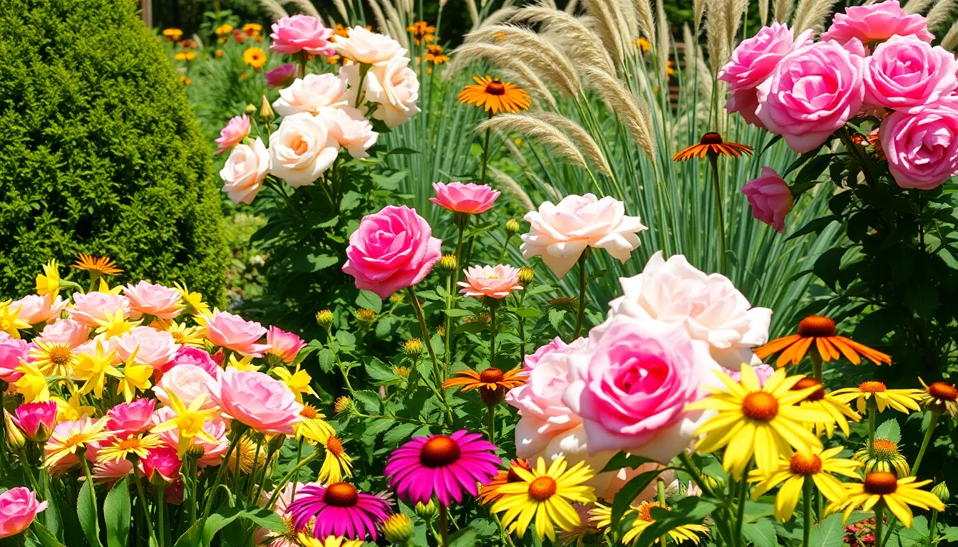 27 Stunning Rose Garden Ideas to Transform Your Backyard Into a Blooming Paradise 16 27 Stunning Rose Garden Ideas to Transform Your Backyard Into a Blooming Paradise 15