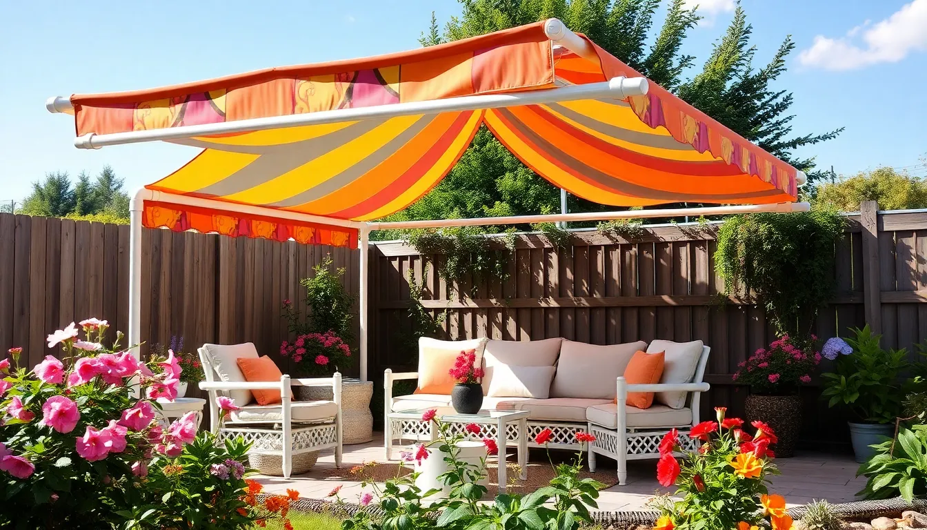 25 Creative Canopy Ideas for Garden Spaces That Transform Your Backyard 4 25 Creative Canopy Ideas for Garden Spaces That Transform Your Backyard 3