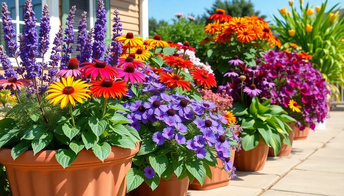 25 Stunning Container Gardening Flower Ideas That Transform Small Spaces 4 25 Stunning Container Gardening Flower Ideas That Transform Small Spaces 3