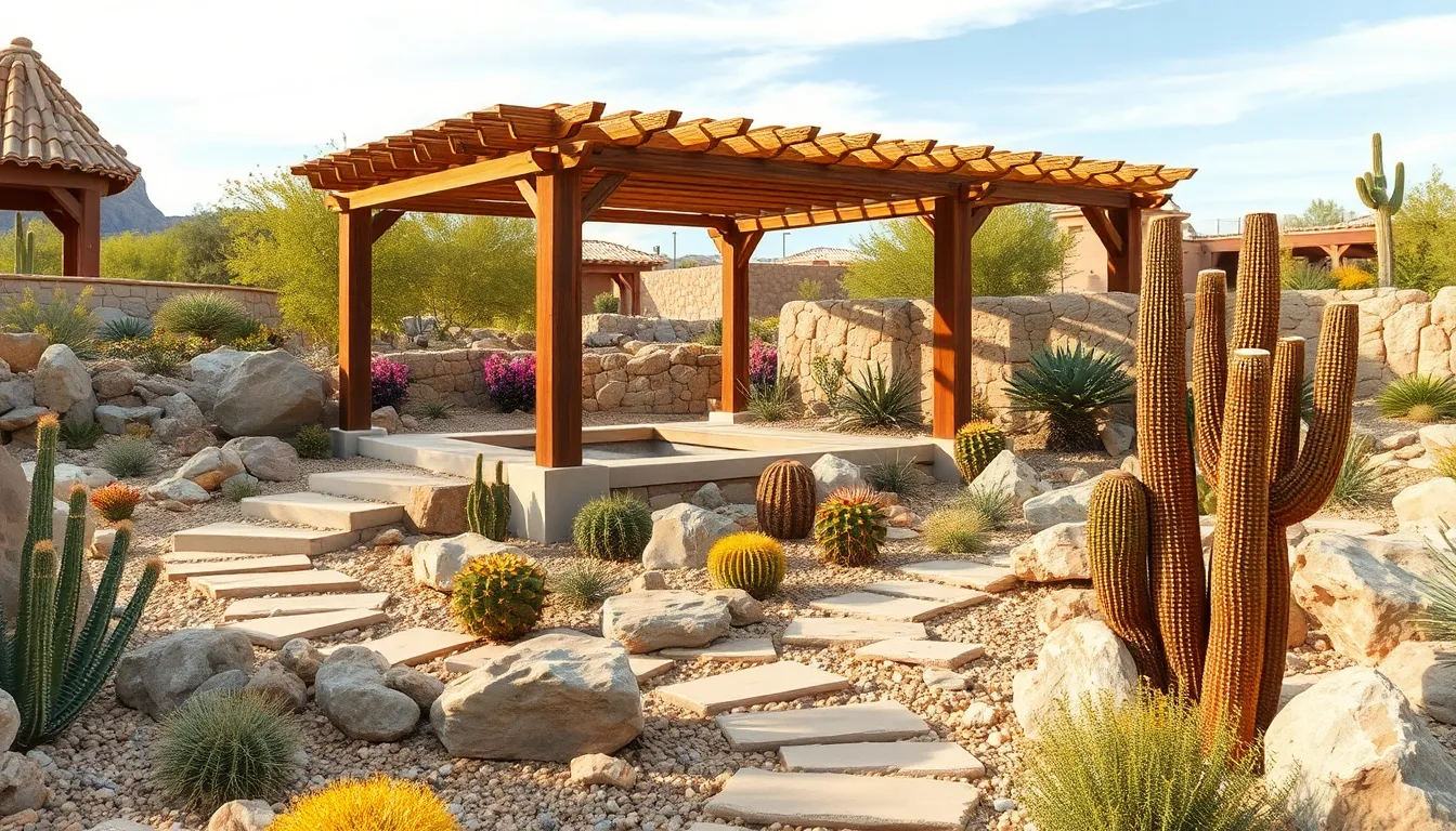 25 Stunning Desert Garden Ideas That Thrive in Heat With Minimal Water 4 25 Stunning Desert Garden Ideas That Thrive in Heat With Minimal Water 3