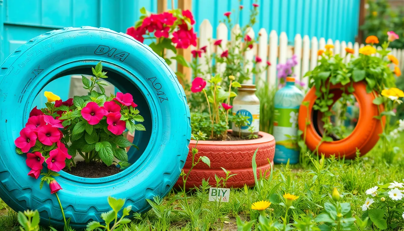 25 Creative DIY Ideas for Garden Transformation on Any Budget 4 25 Creative DIY Ideas for Garden Transformation on Any Budget 3