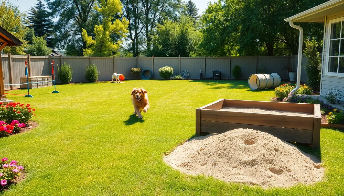 27 Dog Friendly Garden Ideas That Keep Your Yard Beautiful & Your Pup Safe 4 27 Dog Friendly Garden Ideas That Keep Your Yard Beautiful & Your Pup Safe 3