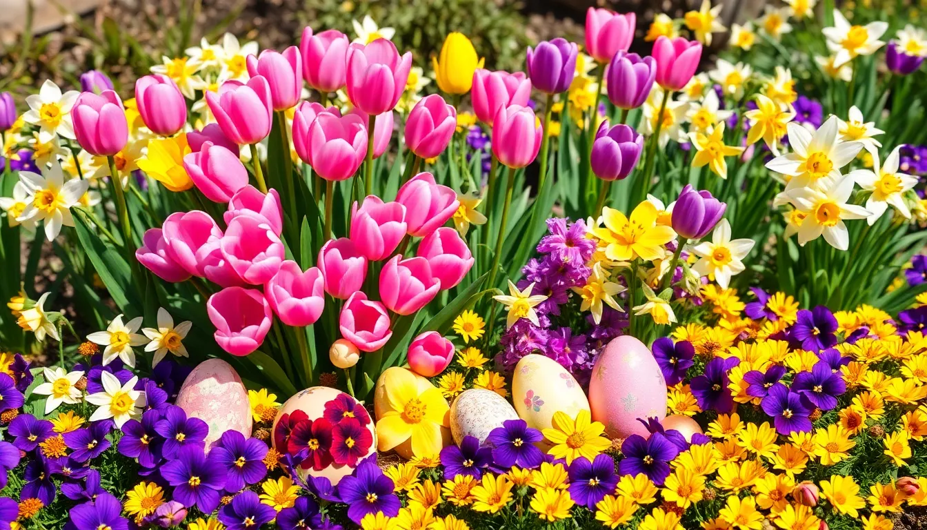 25 Creative Easter Garden Ideas to Transform Your Yard Into a Spring Wonderland 4 25 Creative Easter Garden Ideas to Transform Your Yard Into a Spring Wonderland 3