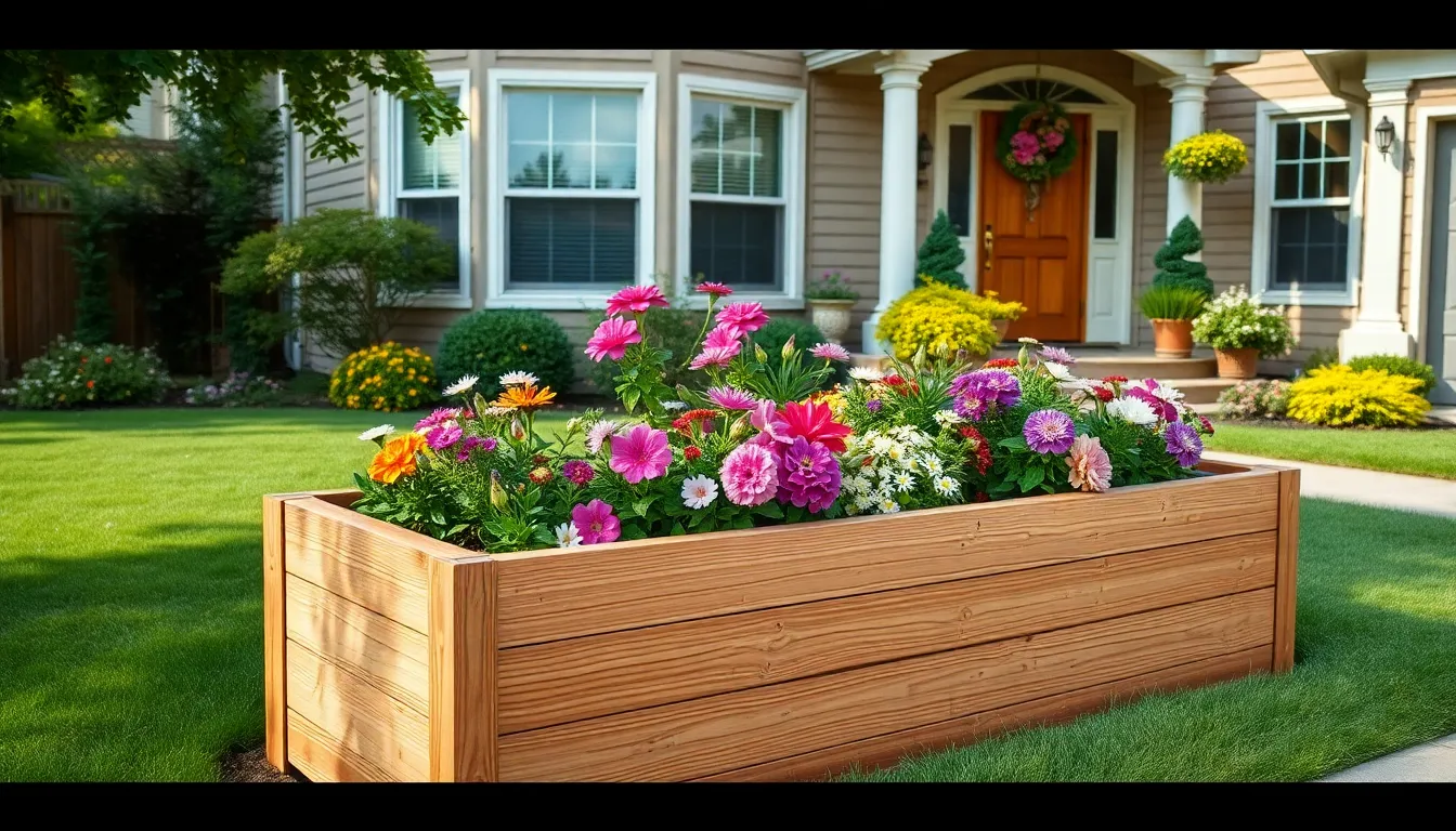 27 Stunning Front Yard Flower Garden Ideas That Boost Your Home's Curb Appeal 4 27 Stunning Front Yard Flower Garden Ideas That Boost Your Home's Curb Appeal 3