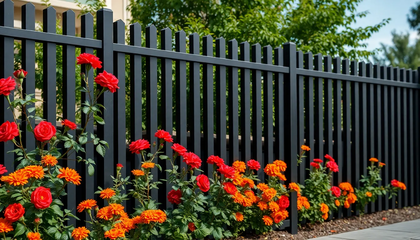 25 Stunning Garden Fence Color Ideas to Transform Your Outdoor Space in 2025 4 25 Stunning Garden Fence Color Ideas to Transform Your Outdoor Space in 2025 3