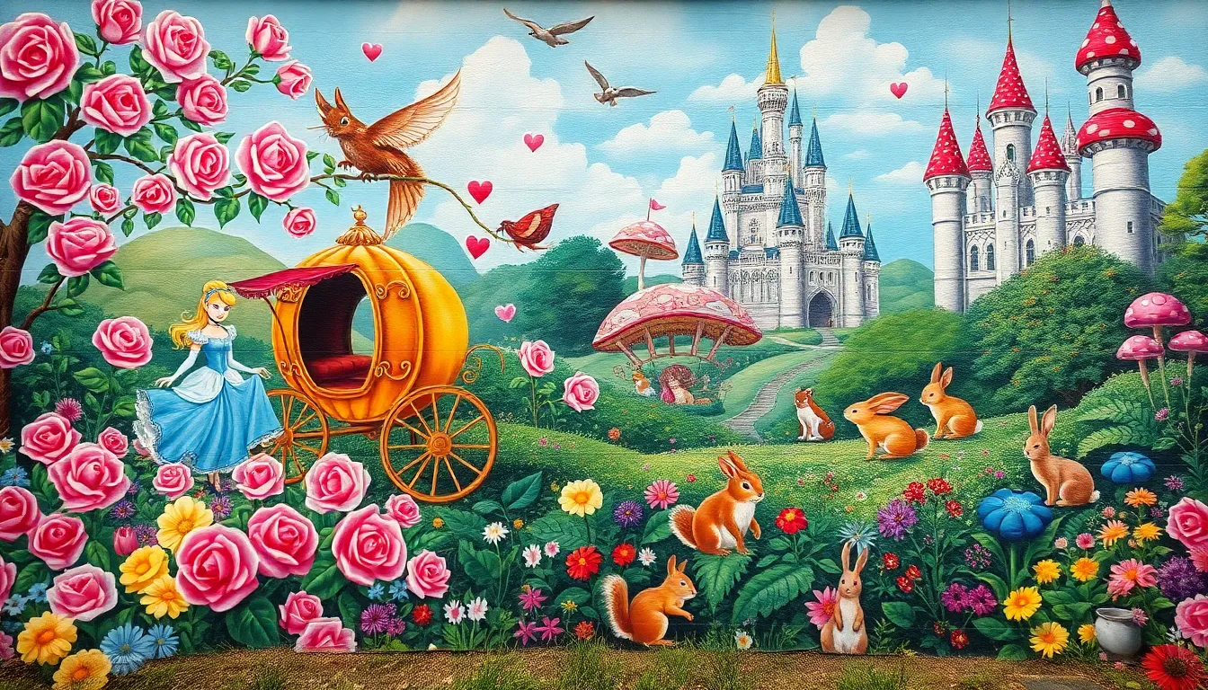 25 Stunning Garden Mural Ideas to Transform Your Outdoor Space (DIY & Pro Tips) 4 25 Stunning Garden Mural Ideas to Transform Your Outdoor Space (DIY & Pro Tips) 3
