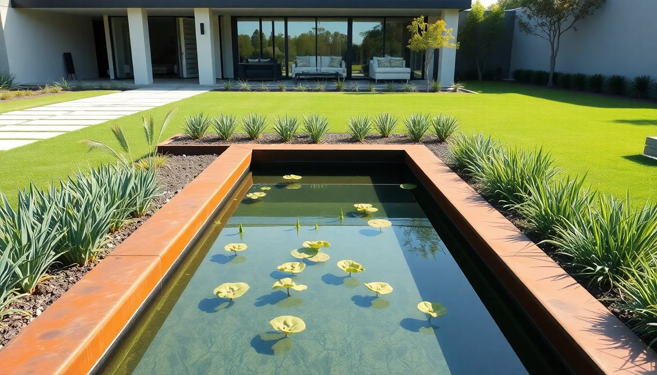 27 Stunning Garden Pond Ideas to Transform Your Backyard Into a Peaceful Oasis 4 27 Stunning Garden Pond Ideas to Transform Your Backyard Into a Peaceful Oasis 3