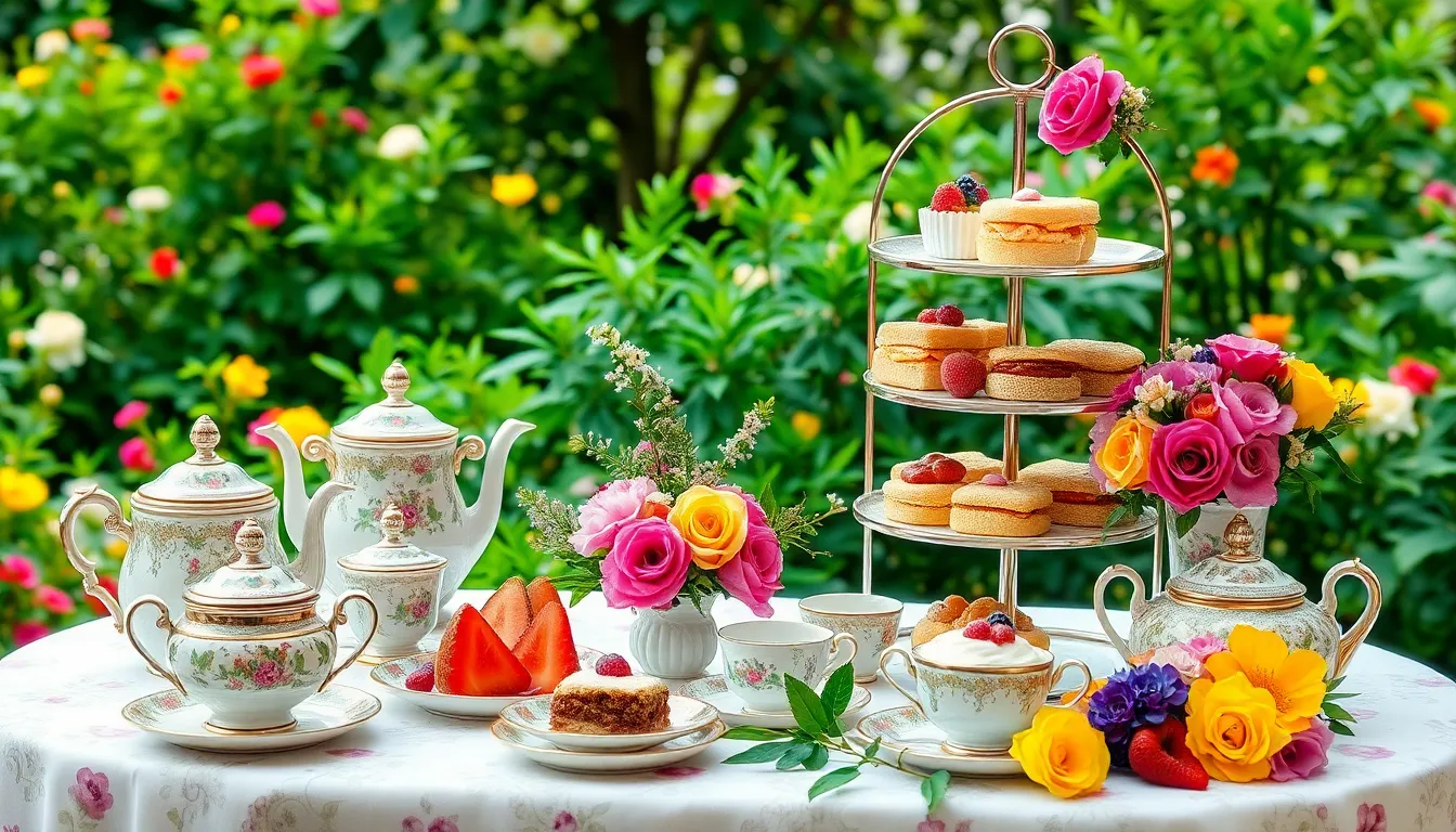 15 Magical Garden Tea Party Ideas to Transform Your Backyard Into Paradise 4 15 Magical Garden Tea Party Ideas to Transform Your Backyard Into Paradise 3