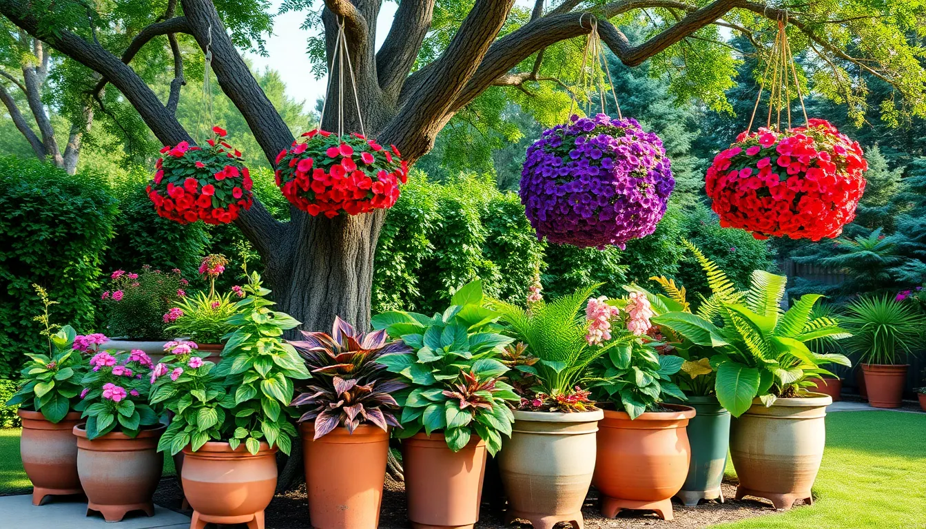 25 Stunning Garden Under Tree Ideas to Transform Your Shaded Yard 4 25 Stunning Garden Under Tree Ideas to Transform Your Shaded Yard 3