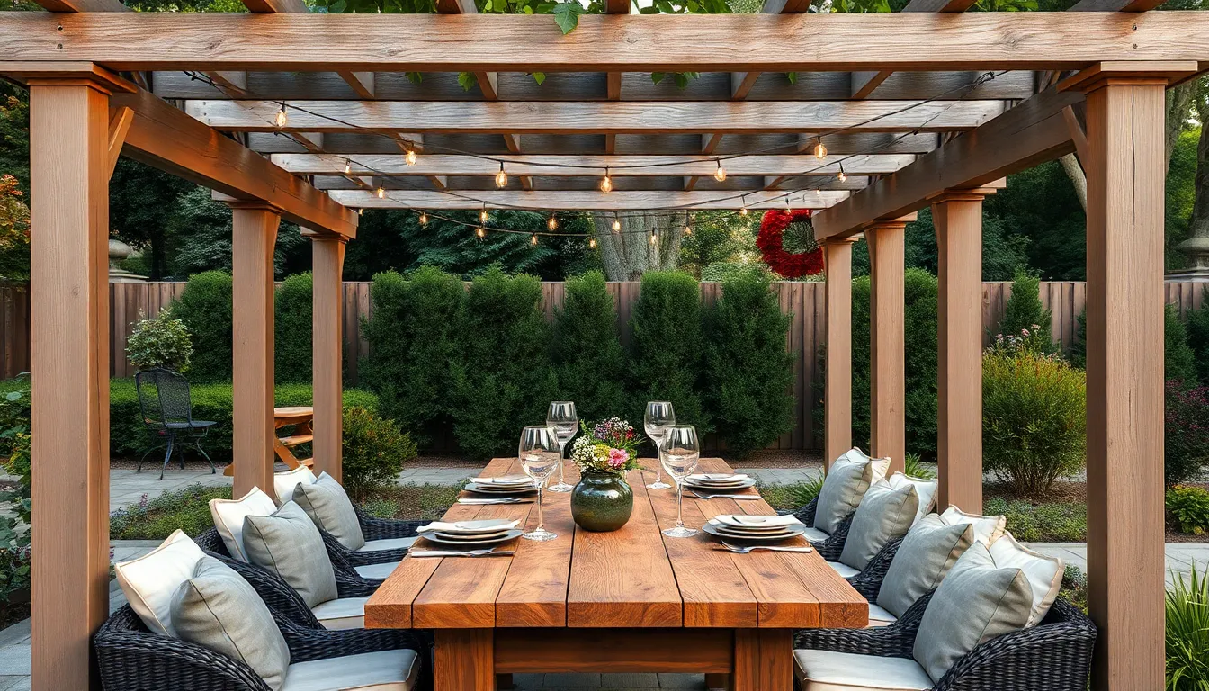25 Stunning Garden with Pergola Ideas to Transform Your Backyard into Paradise 4 25 Stunning Garden with Pergola Ideas to Transform Your Backyard into Paradise 3