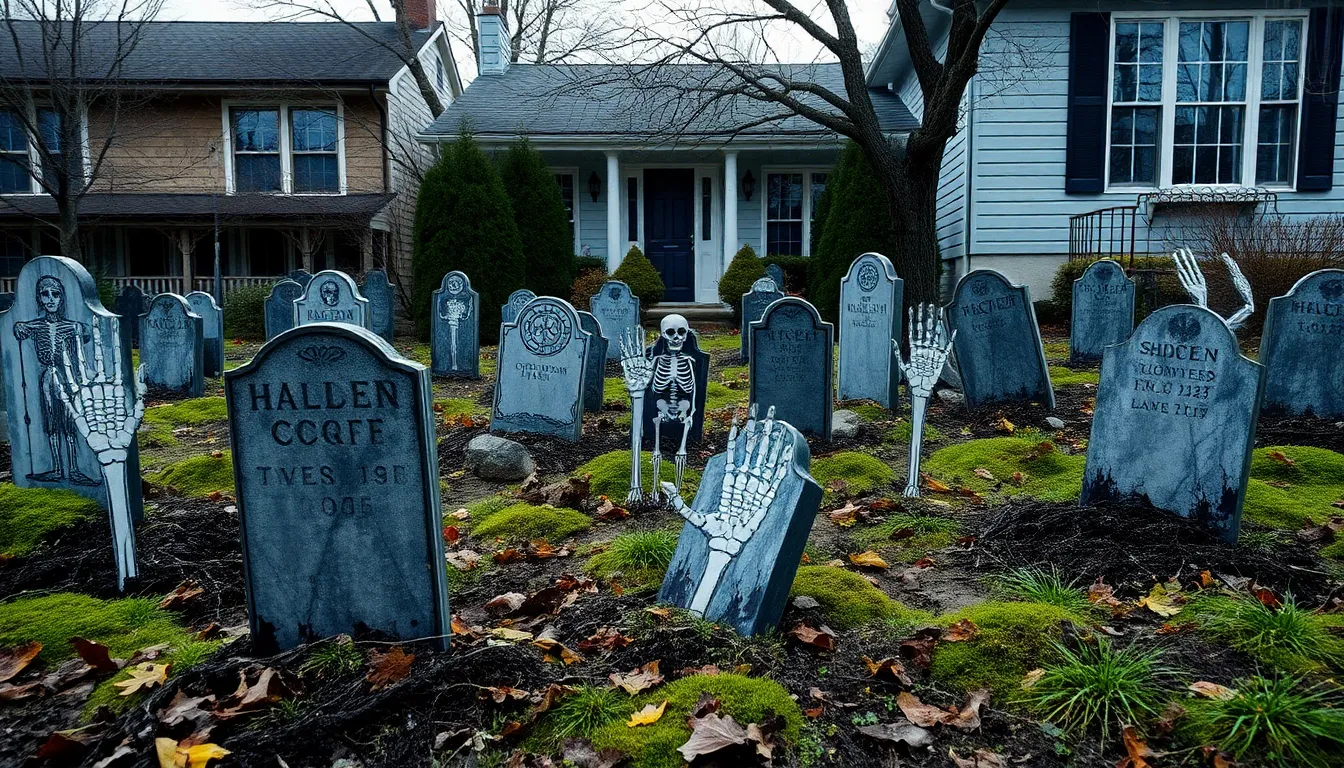 15 Spooky Halloween Garden Ideas That'll Make Your Yard the Neighborhood's Scariest 4 15 Spooky Halloween Garden Ideas That'll Make Your Yard the Neighborhood's Scariest 3