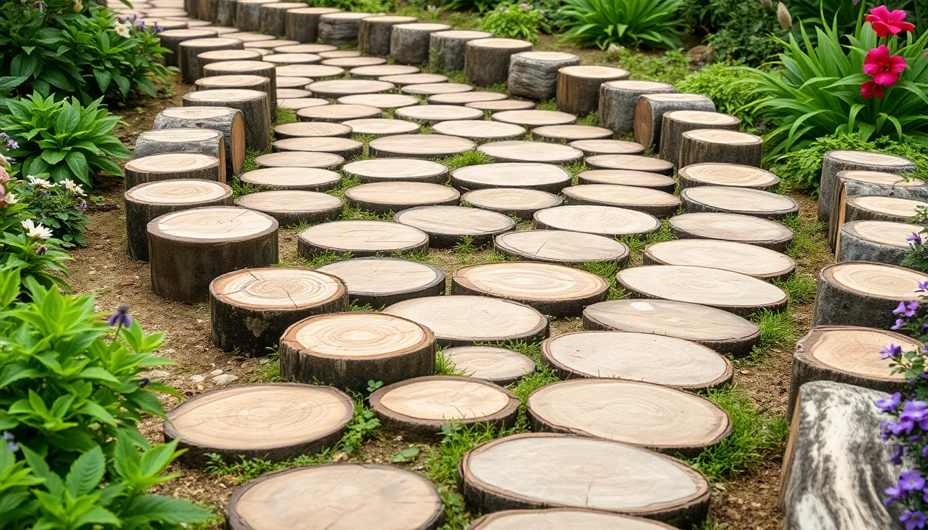 20 Creative Ideas for Logs in Garden Design: Transform Your Yard on a Budget 4 20 Creative Ideas for Logs in Garden Design: Transform Your Yard on a Budget 3