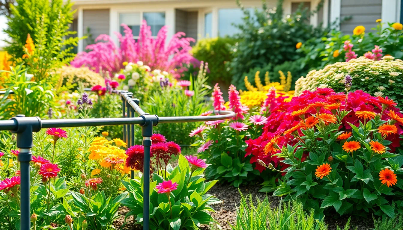 12 Easy Low Maintenance Front Garden Ideas That Save Time & Look Amazing 4 12 Easy Low Maintenance Front Garden Ideas That Save Time & Look Amazing 3