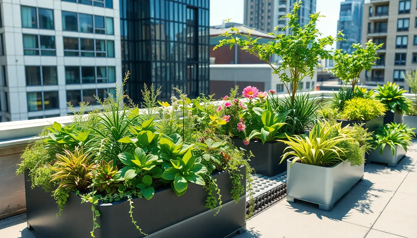 25 Creative Ideas for Roof Garden Design That Transform Any Urban Space 4 25 Creative Ideas for Roof Garden Design That Transform Any Urban Space 3