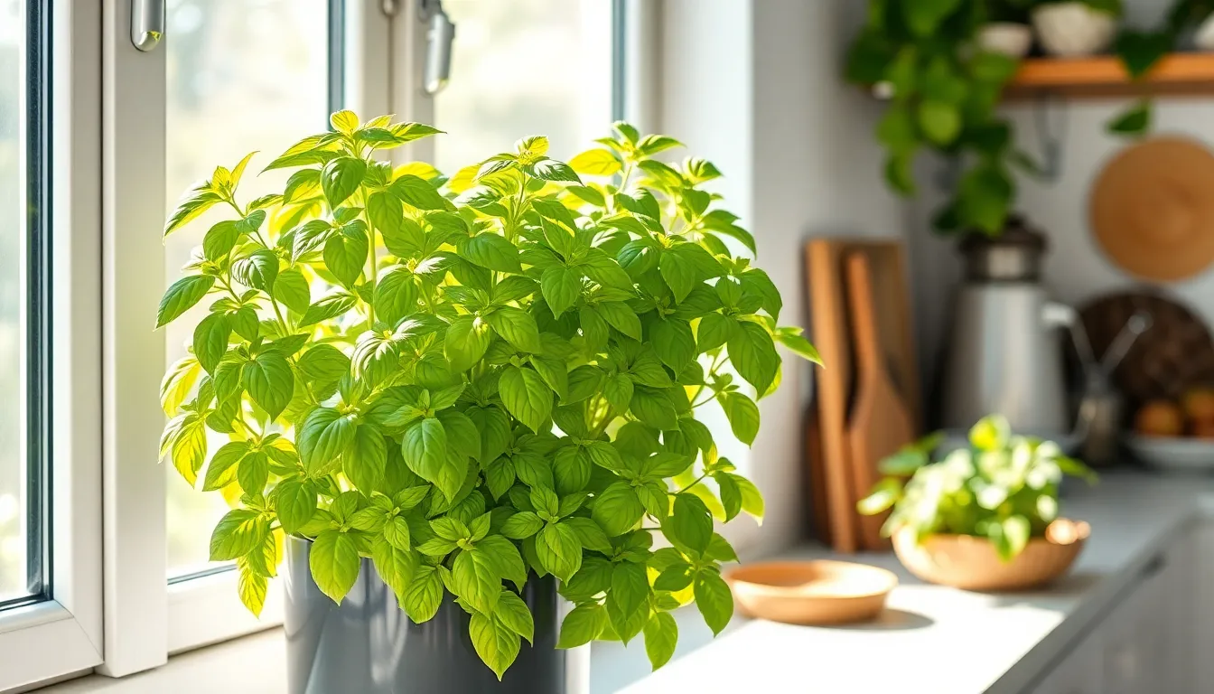 How to Grow an Indoor Basil Plant: Complete Guide for Fresh Herbs Year-Round 4 How to Grow an Indoor Basil Plant: Complete Guide for Fresh Herbs Year-Round 3