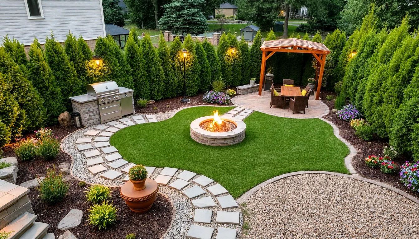 15 Stunning Backyard Landscaping Ideas to Transform Your Outdoor Space in 2025 6 15 Stunning Backyard Landscaping Ideas to Transform Your Outdoor Space in 2025 5