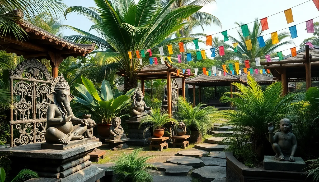 25 Stunning Balinese Garden Ideas to Transform Your Backyard into a Tropical Paradise 6 25 Stunning Balinese Garden Ideas to Transform Your Backyard into a Tropical Paradise 5