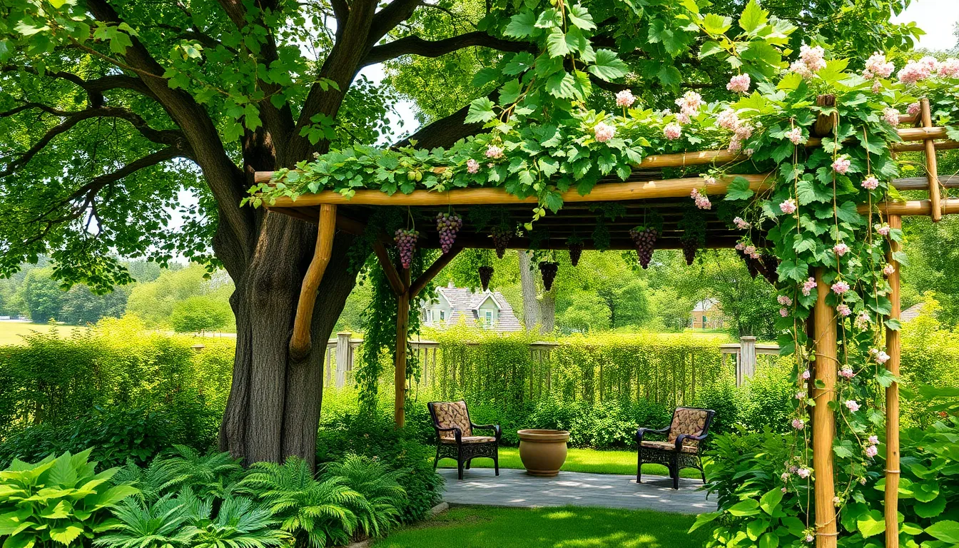 25 Creative Canopy Ideas for Garden Spaces That Transform Your Backyard 6 25 Creative Canopy Ideas for Garden Spaces That Transform Your Backyard 5