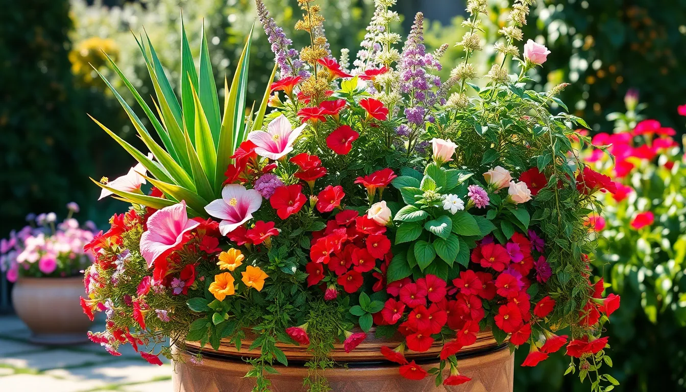 25 Stunning Container Gardening Flower Ideas That Transform Small Spaces 6 25 Stunning Container Gardening Flower Ideas That Transform Small Spaces 5