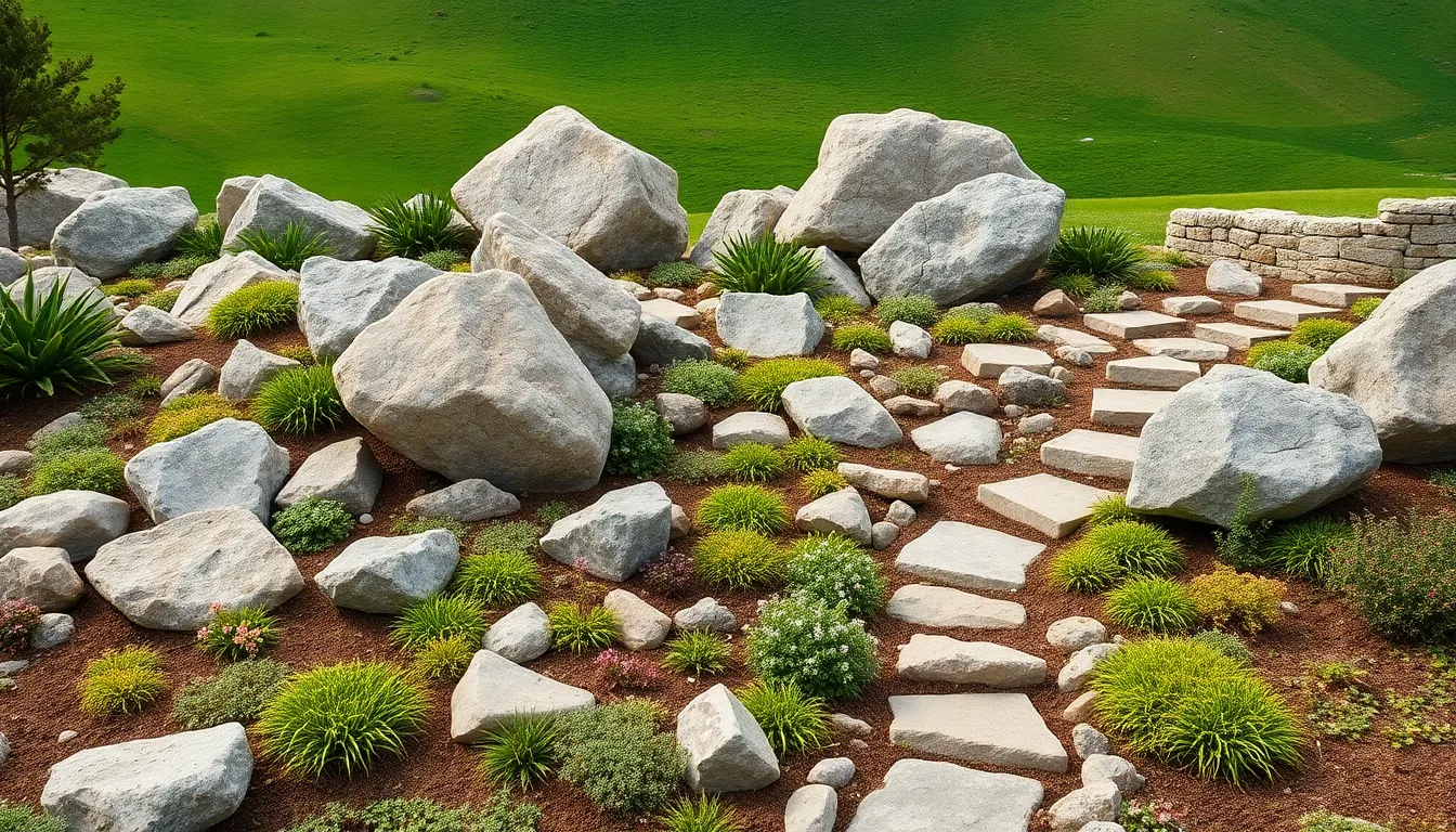25 Stunning Downward Sloping Garden Ideas to Transform Your Yard 6 25 Stunning Downward Sloping Garden Ideas to Transform Your Yard 5