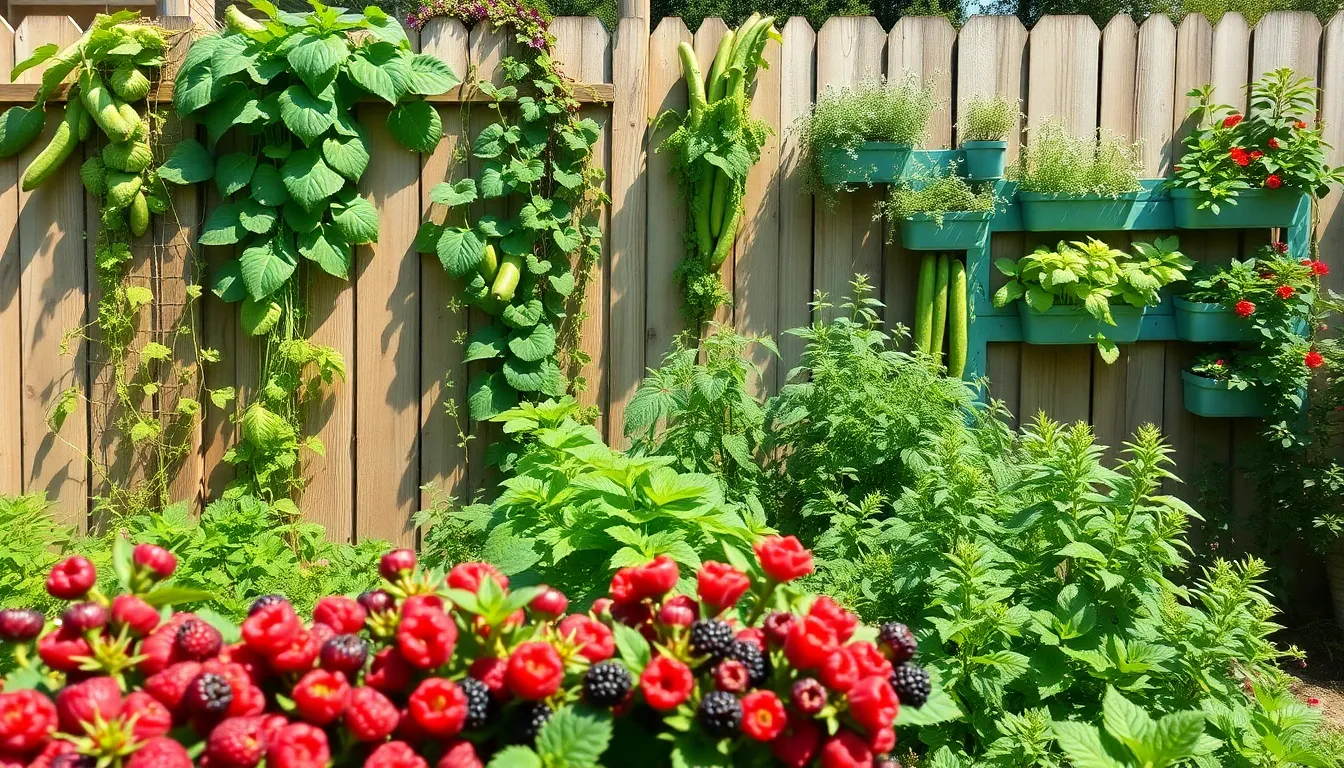 25 Creative Fence Garden Ideas to Transform Your Backyard (Budget-Friendly DIY) 6 25 Creative Fence Garden Ideas to Transform Your Backyard (Budget-Friendly DIY) 5