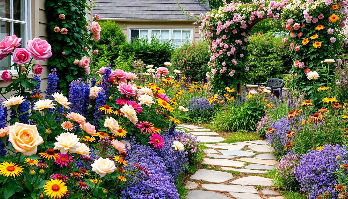 27 Stunning Front Yard Flower Garden Ideas That Boost Your Home's Curb Appeal 6 27 Stunning Front Yard Flower Garden Ideas That Boost Your Home's Curb Appeal 5