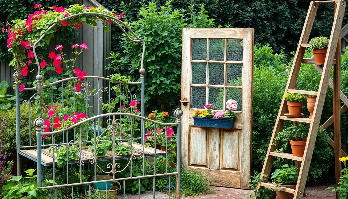 25 Creative Garden Art Ideas From Junk: Transform Trash Into Garden Treasures 6 25 Creative Garden Art Ideas From Junk: Transform Trash Into Garden Treasures 5