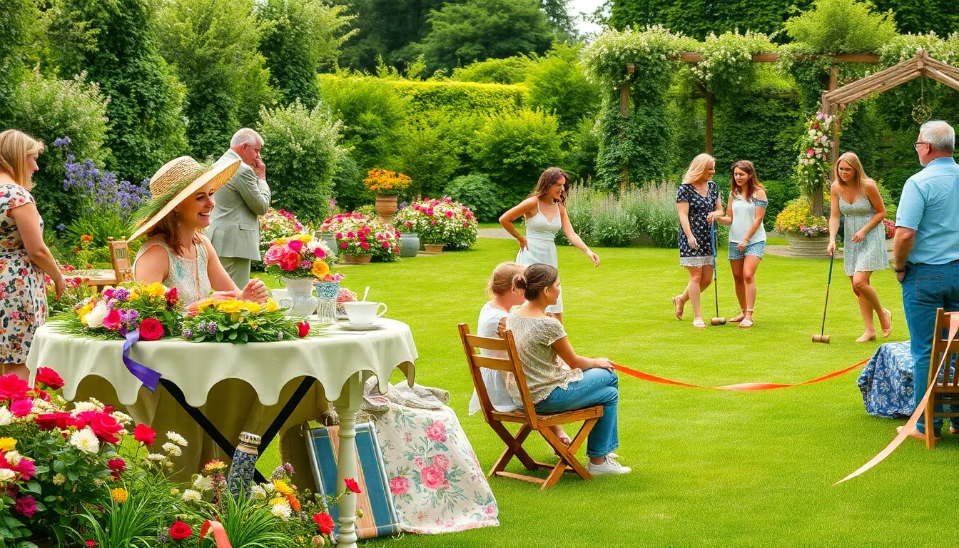 15 Magical Garden Tea Party Ideas to Transform Your Backyard Into Paradise 6 15 Magical Garden Tea Party Ideas to Transform Your Backyard Into Paradise 5