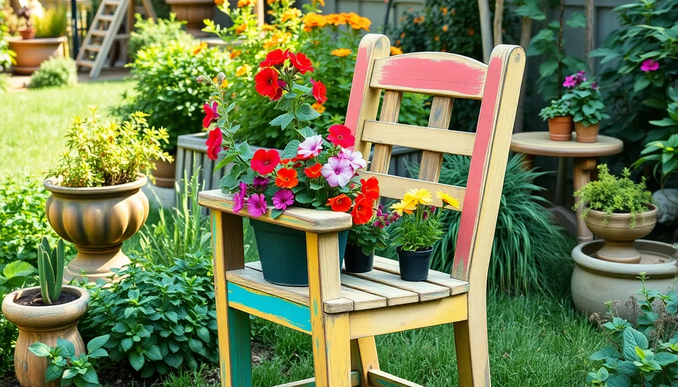 25 Creative Garden Upcycling Ideas to Transform Your Yard on a Budget 6 25 Creative Garden Upcycling Ideas to Transform Your Yard on a Budget 5