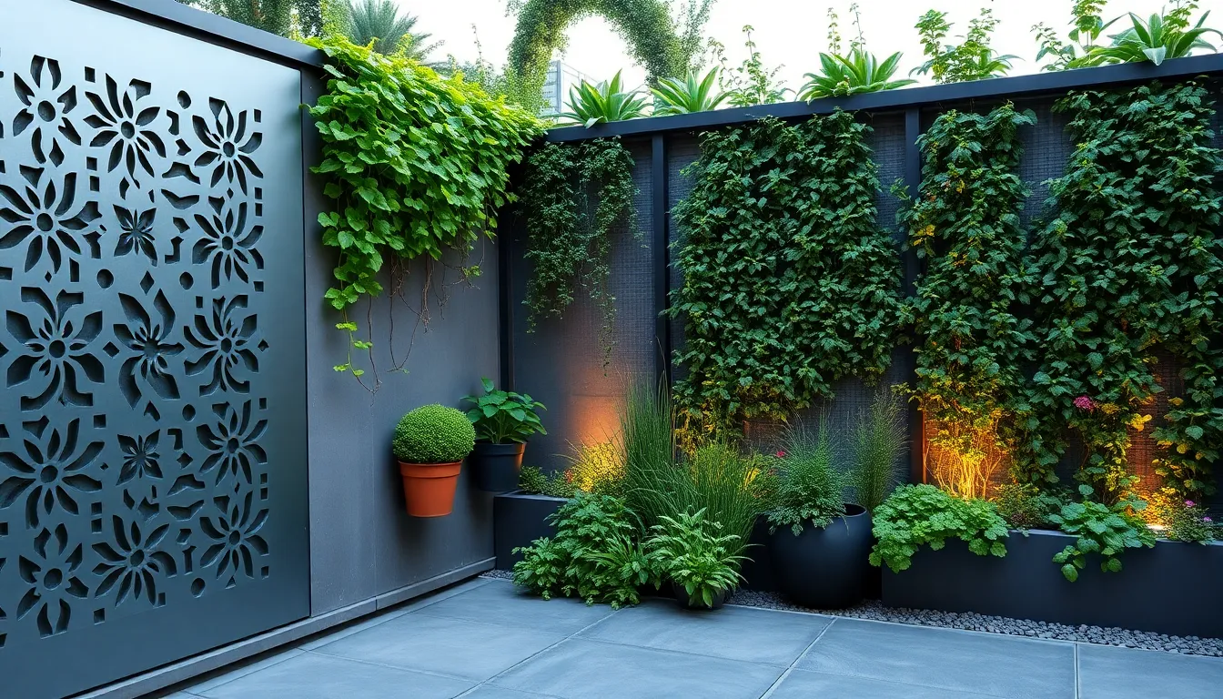 25 Creative Garden Wall Decoration Ideas to Transform Your Outdoor Space 6 25 Creative Garden Wall Decoration Ideas to Transform Your Outdoor Space 5