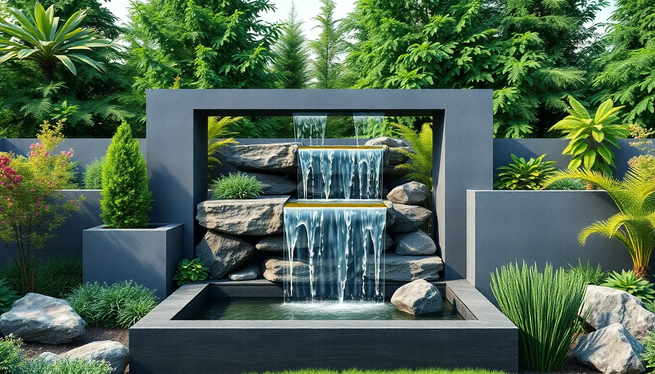 25 Stunning Garden Waterfall Ideas That Transform Any Outdoor Space (DIY & Budget-Friendly) 6 25 Stunning Garden Waterfall Ideas That Transform Any Outdoor Space (DIY & Budget-Friendly) 5