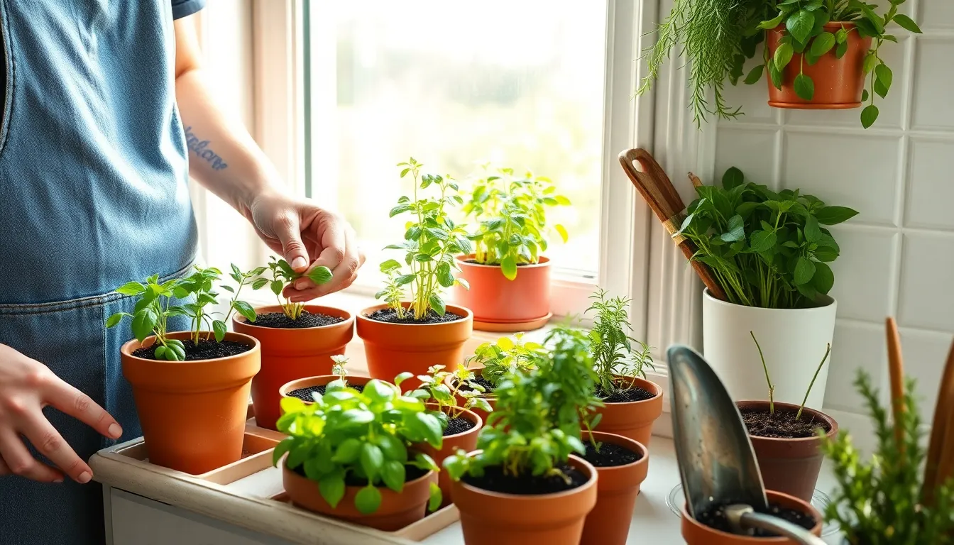 How to Start Growing Herbs Indoors: Complete Guide for Fresh Kitchen Gardens 6 How to Start Growing Herbs Indoors: Complete Guide for Fresh Kitchen Gardens 5
