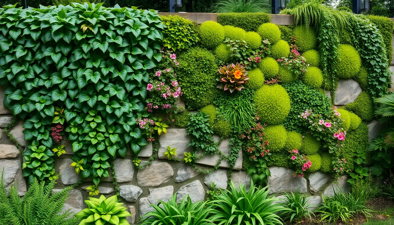 25 Creative Garden Wall Ideas That Will Transform Your Outdoor Space in 2025 6 25 Creative Garden Wall Ideas That Will Transform Your Outdoor Space in 2025 5