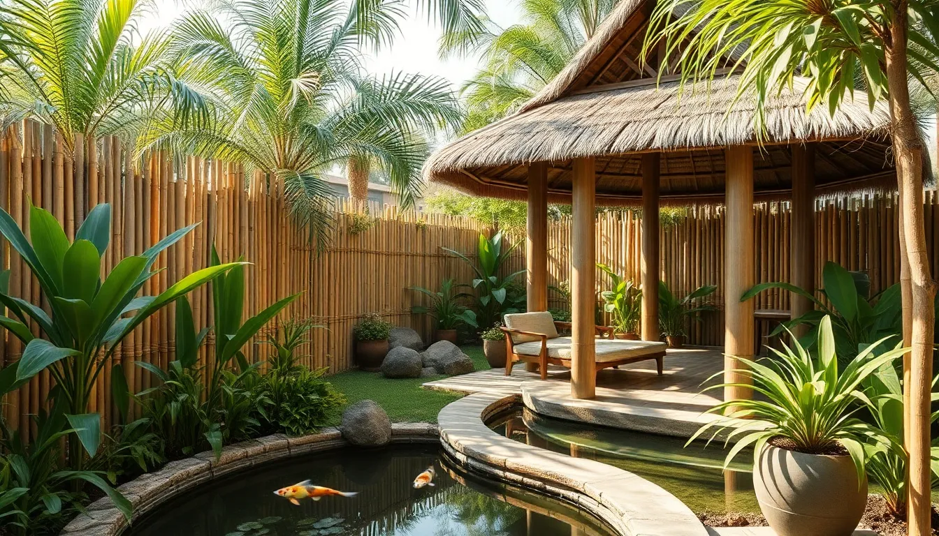 25 Stunning Balinese Garden Ideas to Transform Your Backyard into a Tropical Paradise 8 25 Stunning Balinese Garden Ideas to Transform Your Backyard into a Tropical Paradise 7
