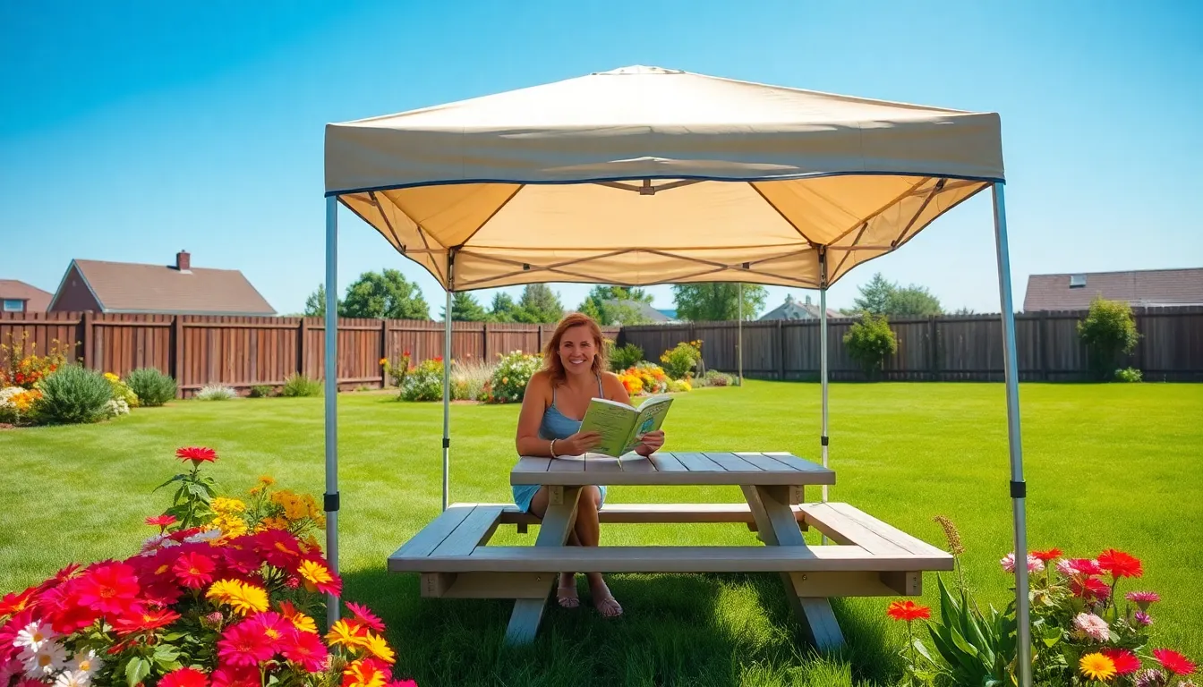 25 Creative Canopy Ideas for Garden Spaces That Transform Your Backyard 8 25 Creative Canopy Ideas for Garden Spaces That Transform Your Backyard 7