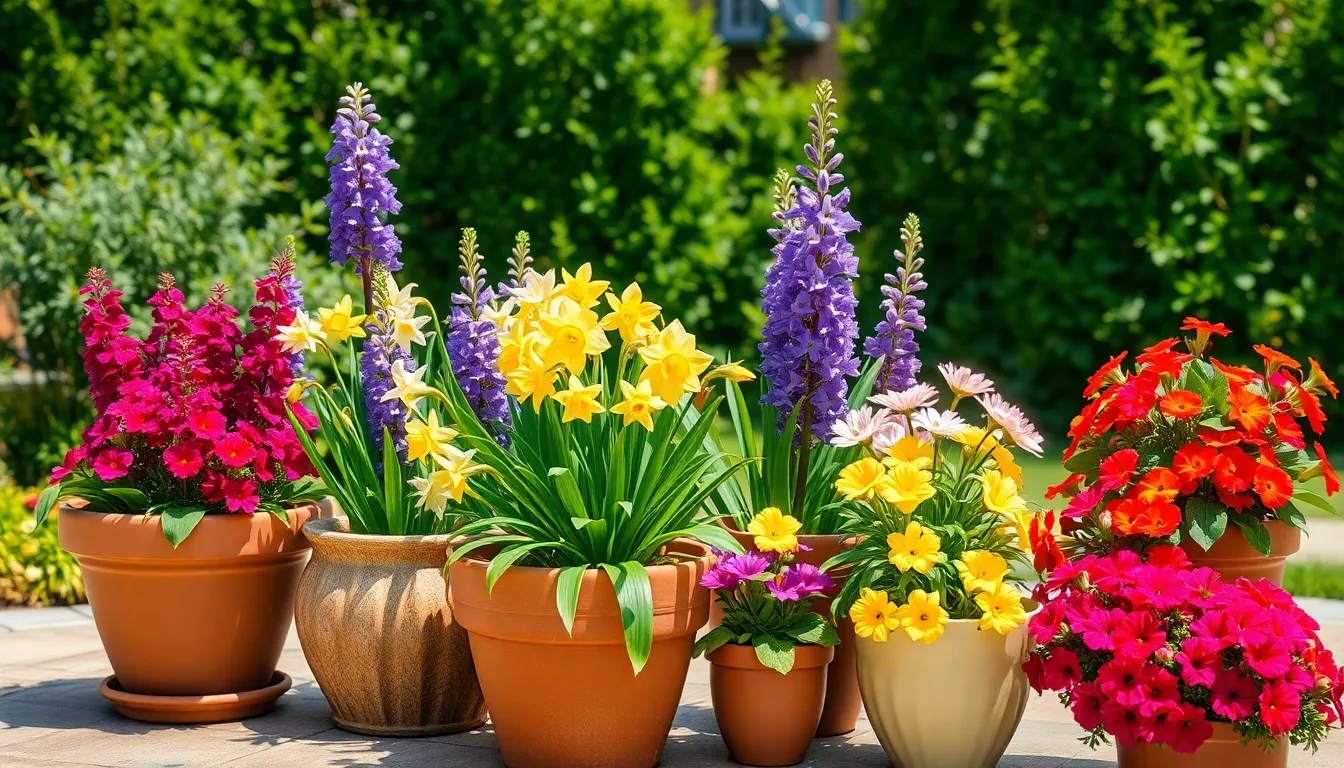 25 Stunning Container Gardening Flower Ideas That Transform Small Spaces 8 25 Stunning Container Gardening Flower Ideas That Transform Small Spaces 7