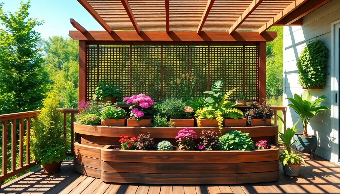 25 Creative Deck Garden Ideas to Transform Your Small Outdoor Space 8 25 Creative Deck Garden Ideas to Transform Your Small Outdoor Space 7