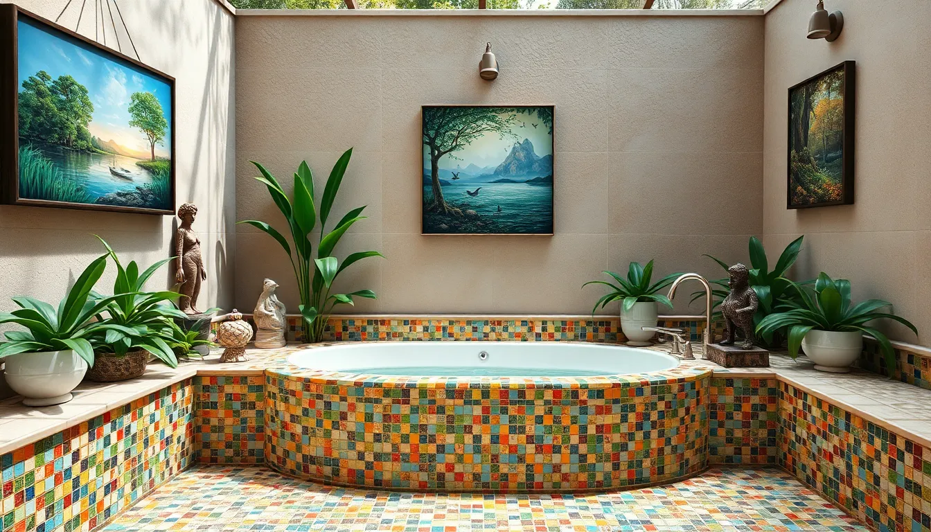 25 Stunning Garden Tub Decorating Ideas to Create Your Dream Spa Retreat 8 25 Stunning Garden Tub Decorating Ideas to Create Your Dream Spa Retreat 7