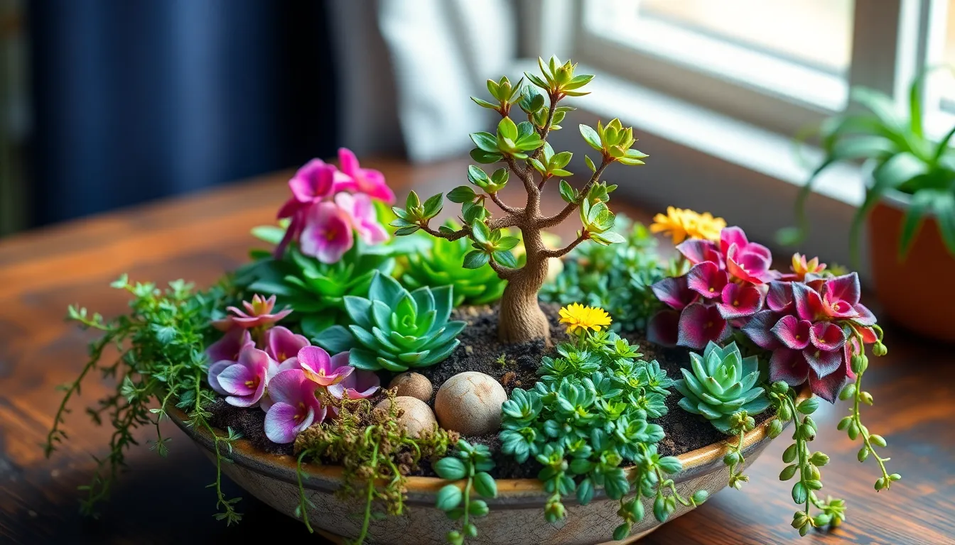 25 Stunning Dish Garden Ideas That Transform Any Space Into a Mini Paradise 8 25 Stunning Dish Garden Ideas That Transform Any Space Into a Mini Paradise 7