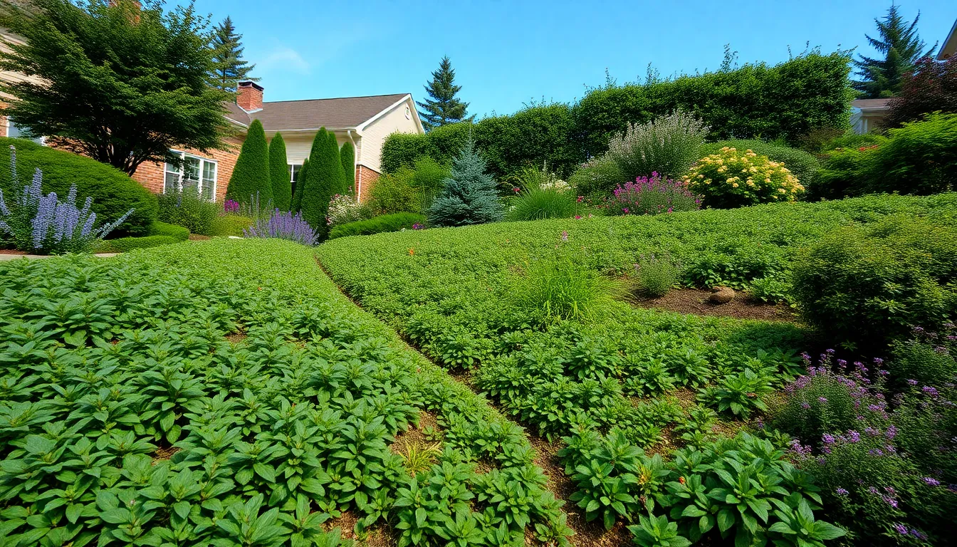 25 Stunning Downward Sloping Garden Ideas to Transform Your Yard 8 25 Stunning Downward Sloping Garden Ideas to Transform Your Yard 7