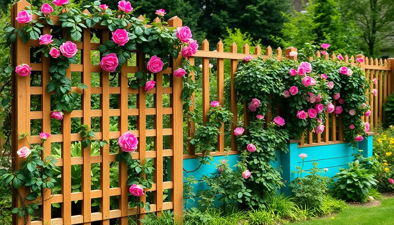 25 Stunning Fence Ideas for Garden Spaces That Transform Your Outdoor Area 8 25 Stunning Fence Ideas for Garden Spaces That Transform Your Outdoor Area 7