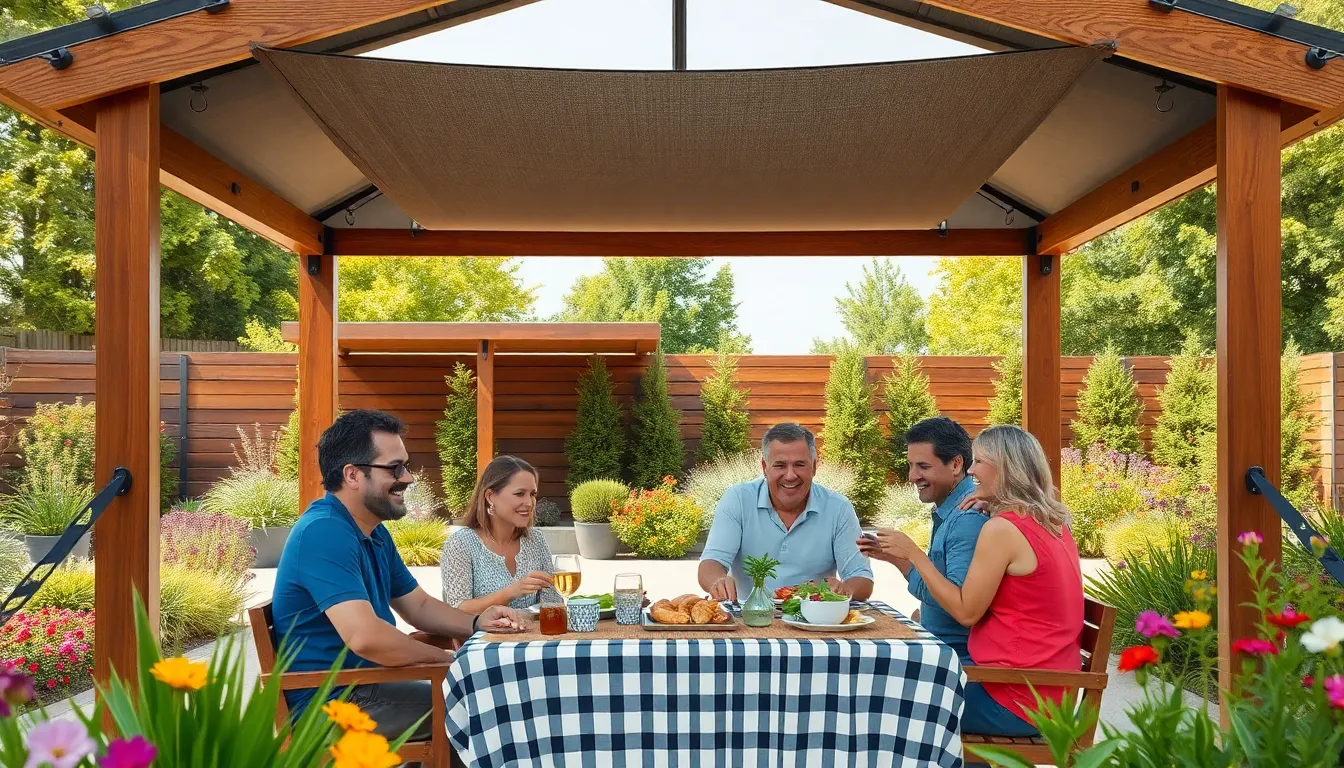 25 Stunning Garden Awning Ideas to Transform Your Outdoor Space in 2025 8 25 Stunning Garden Awning Ideas to Transform Your Outdoor Space in 2025 7