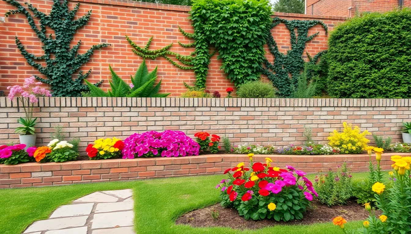 25 Stunning Garden Brick Wall Ideas to Transform Your Outdoor Space in 2025 8 25 Stunning Garden Brick Wall Ideas to Transform Your Outdoor Space in 2025 7