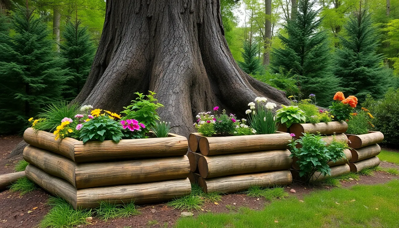25 Stunning Garden Under Tree Ideas to Transform Your Shaded Yard 8 25 Stunning Garden Under Tree Ideas to Transform Your Shaded Yard 7
