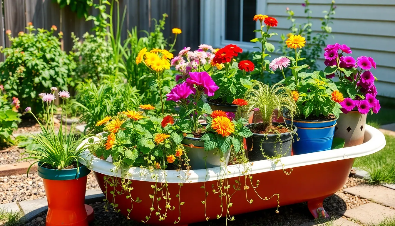 25 Creative Garden Upcycling Ideas to Transform Your Yard on a Budget 8 25 Creative Garden Upcycling Ideas to Transform Your Yard on a Budget 7