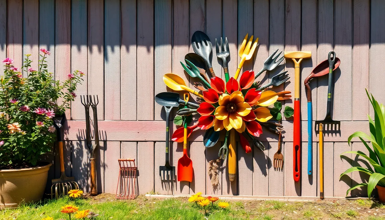 25 Creative Garden Wall Art Ideas to Transform Your Outdoor Space in 2025 8 25 Creative Garden Wall Art Ideas to Transform Your Outdoor Space in 2025 7