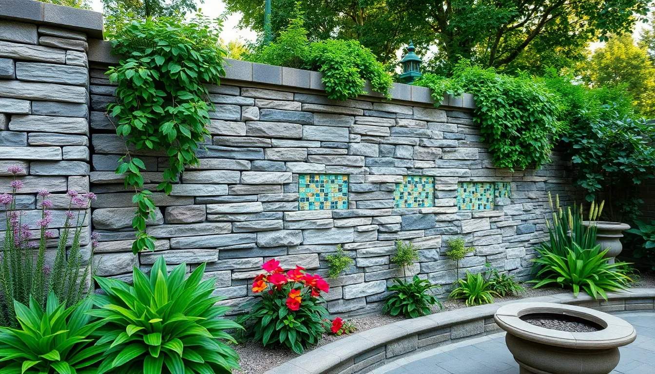 25 Creative Garden Wall Decoration Ideas to Transform Your Outdoor Space 8 25 Creative Garden Wall Decoration Ideas to Transform Your Outdoor Space 7
