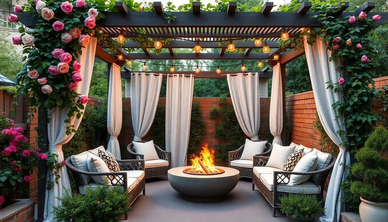 25 Stunning Garden with Pergola Ideas to Transform Your Backyard into Paradise 8 25 Stunning Garden with Pergola Ideas to Transform Your Backyard into Paradise 7