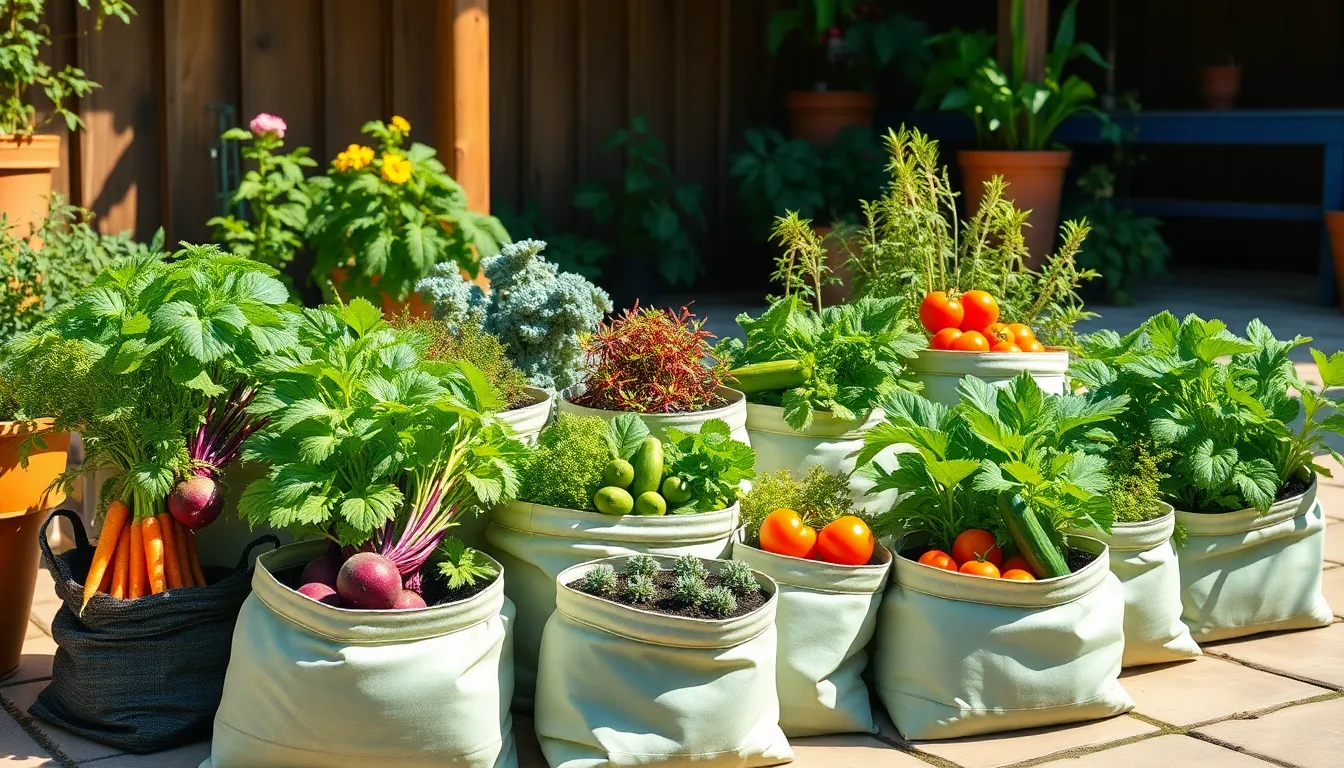 25 Creative Grow Bag Garden Ideas to Transform Any Space Into a Thriving Garden 8 25 Creative Grow Bag Garden Ideas to Transform Any Space Into a Thriving Garden 7